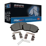 Akebono Ultra Premium Ceramic Brake pads with standard brakes. Rear Includes electronic wear sensor (BMW) 